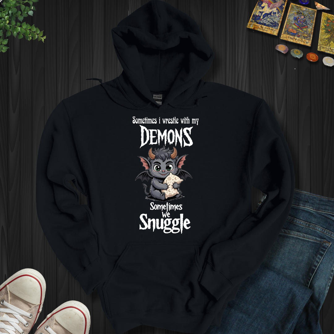 Snuggle Demon Hooded Sweatshirt