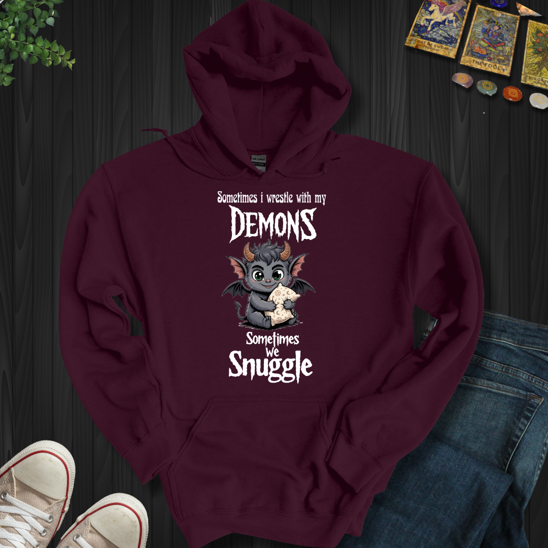 Snuggle Demon Hooded Sweatshirt