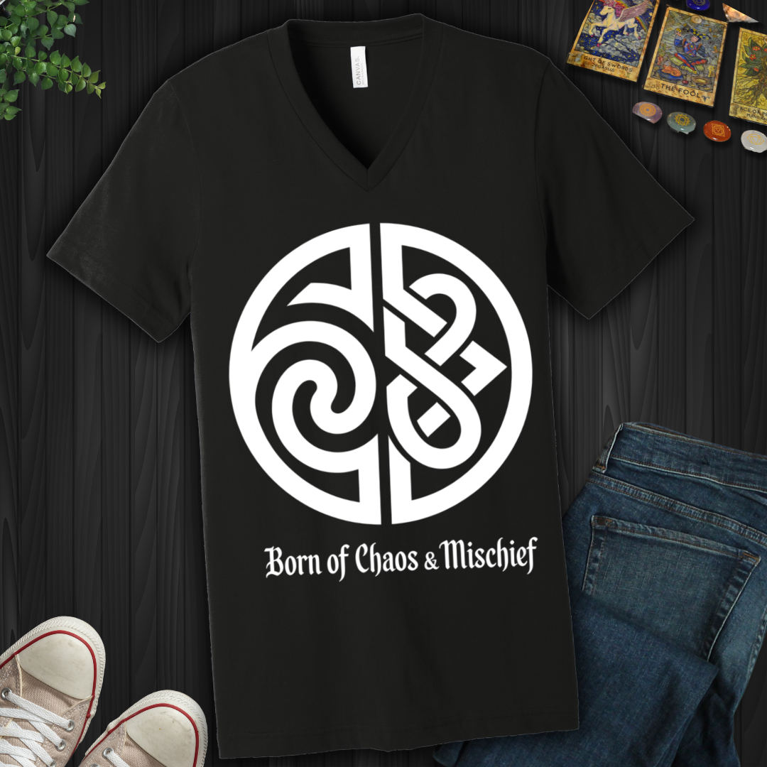 Born Of Chaos & Mischief V-Neck