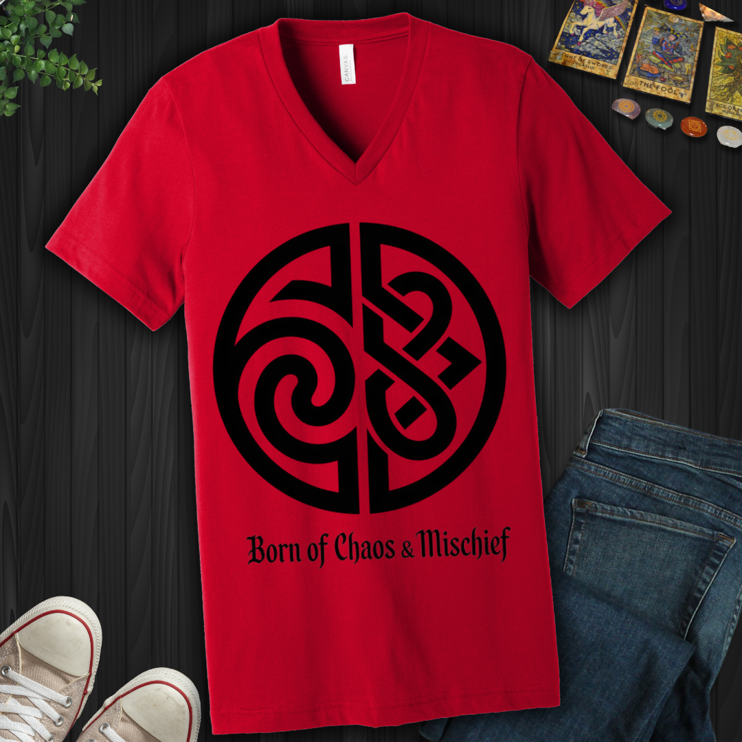 Born Of Chaos & Mischief V-Neck