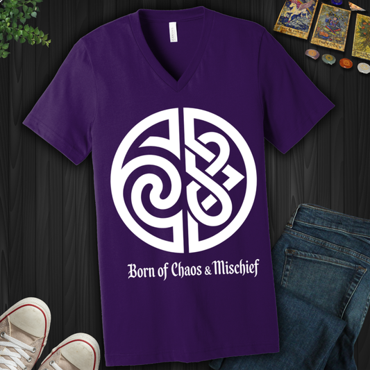 Born Of Chaos & Mischief V-Neck