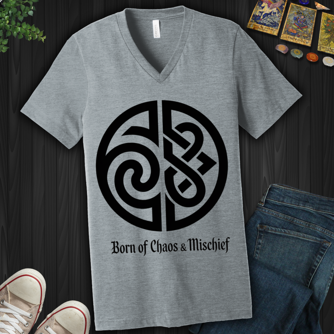 Born Of Chaos & Mischief V-Neck
