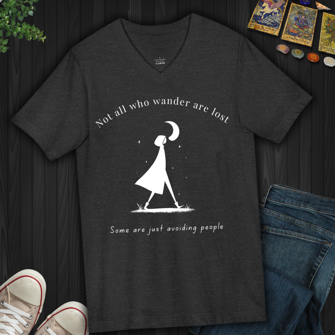 Not All Who Wander V-Neck