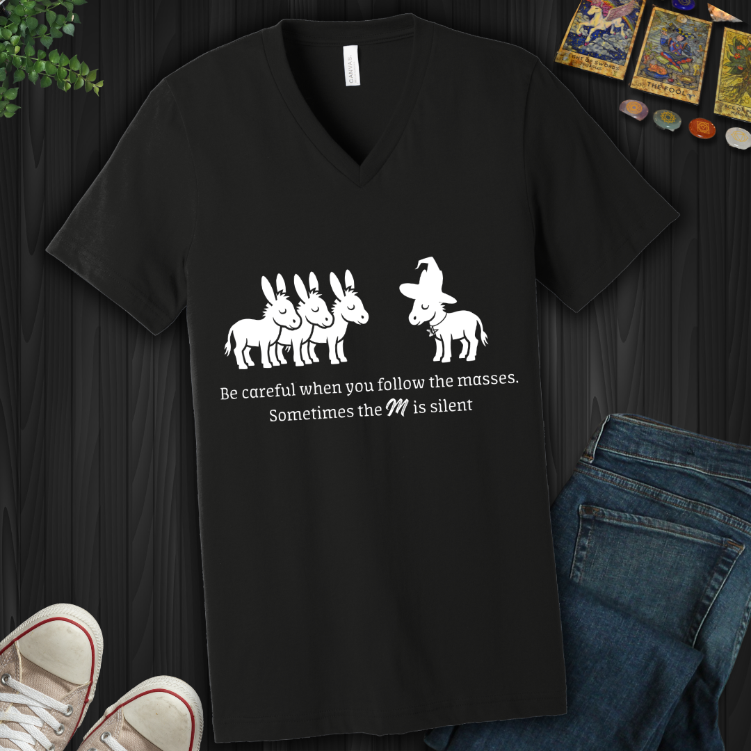 Follow The Masses V-Neck