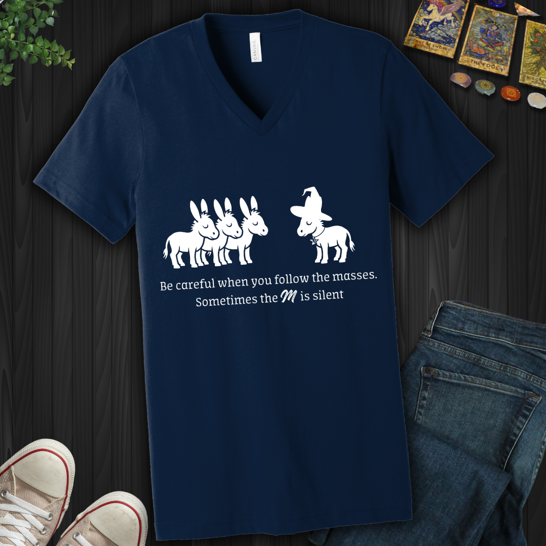 Follow The Masses V-Neck
