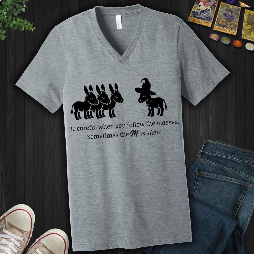 Follow The Masses V-Neck