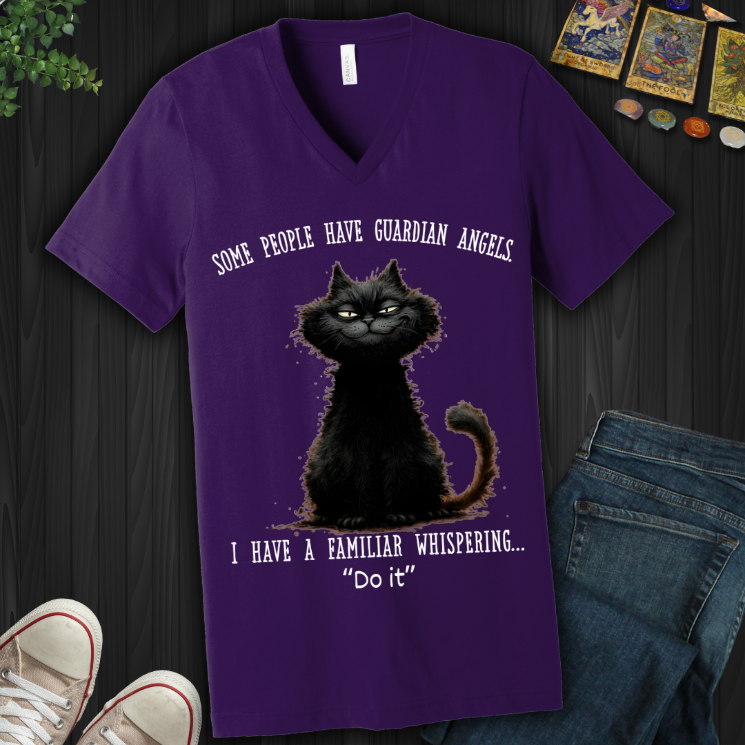 Some People Have Guardian Angels V-Neck