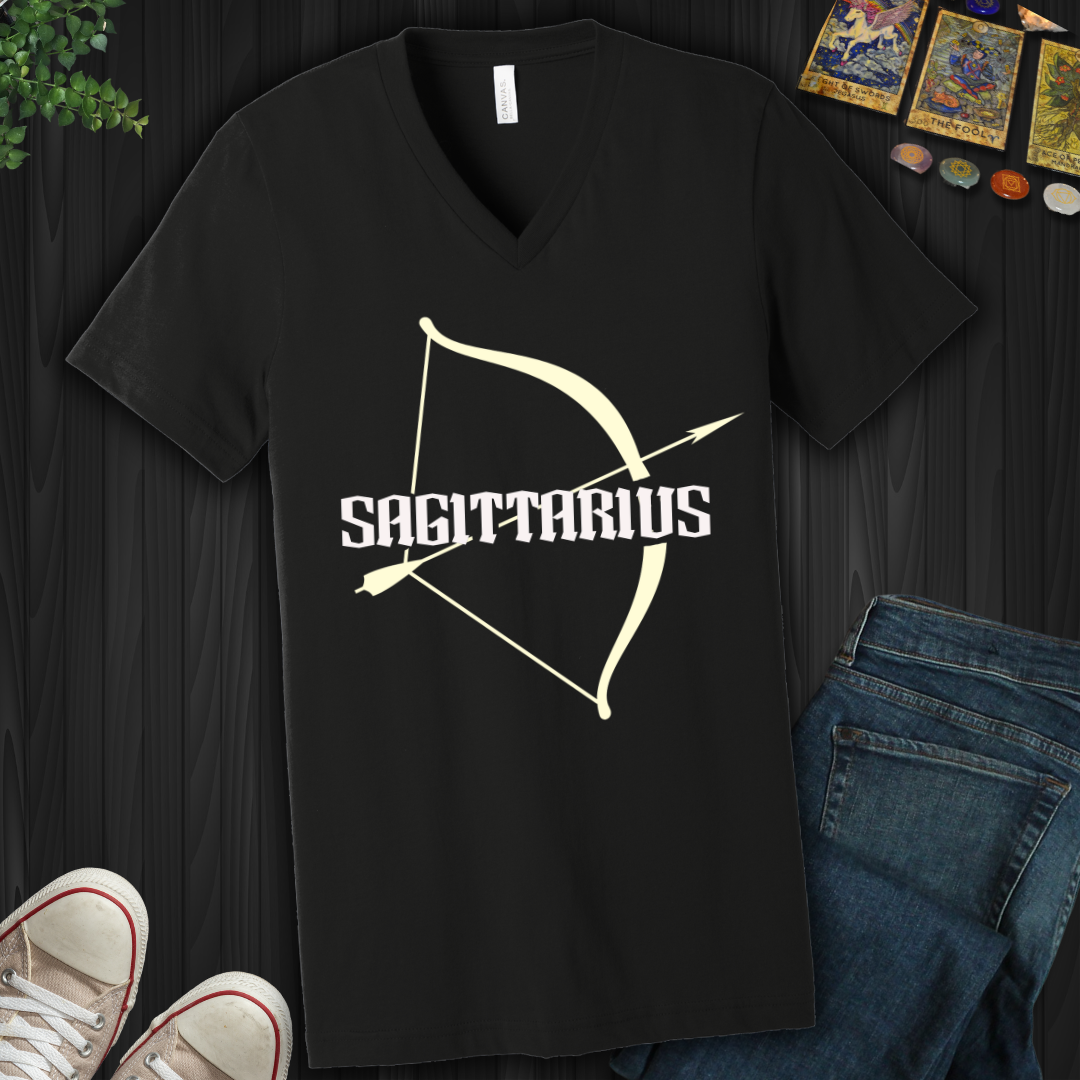 Sagittarius: Aim For The Stars V-Neck