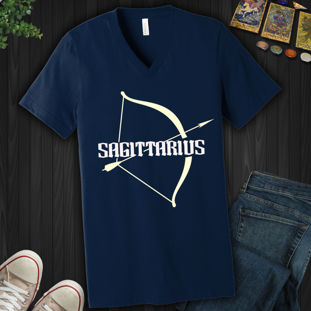 Sagittarius: Aim For The Stars V-Neck