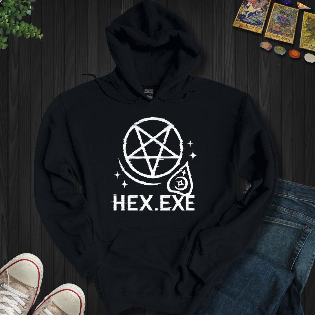 Hex.Exe- Hooded Sweatshirt