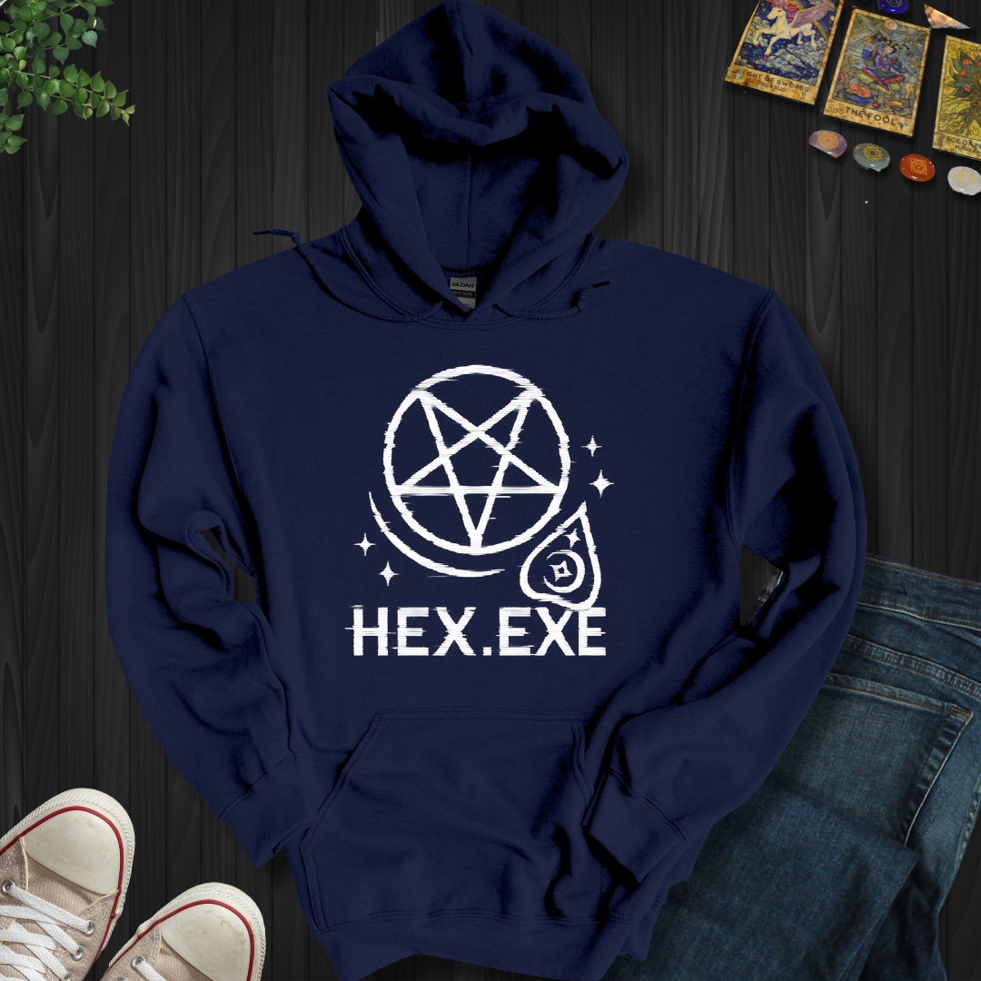 Hex.Exe- Hooded Sweatshirt