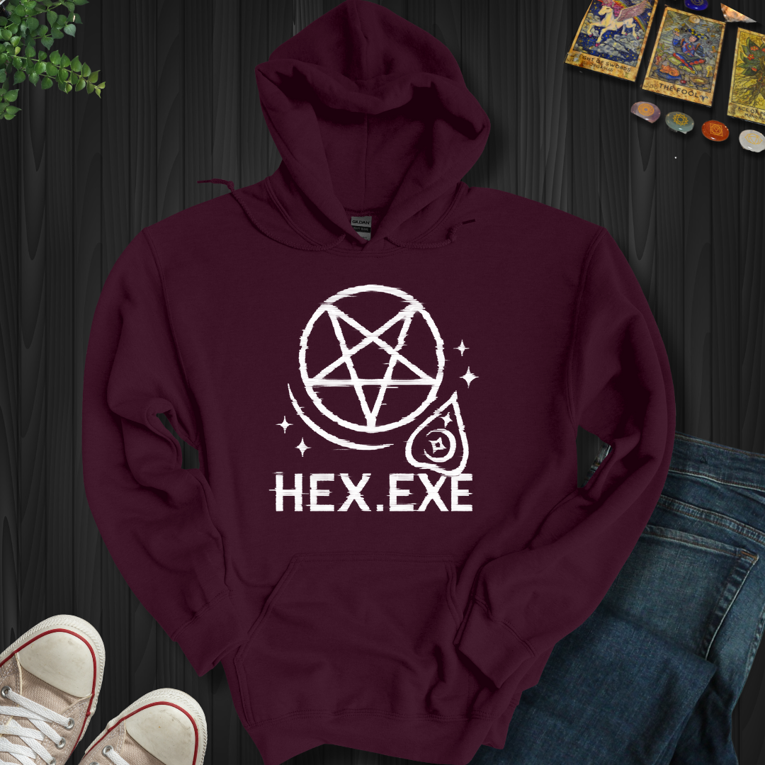 Hex.Exe- Hooded Sweatshirt