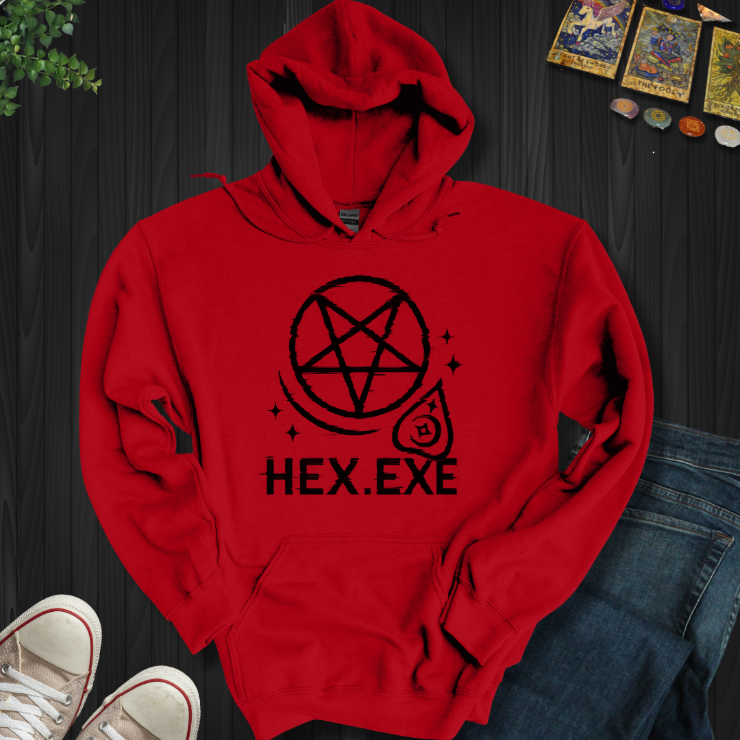 Hex.Exe- Hooded Sweatshirt