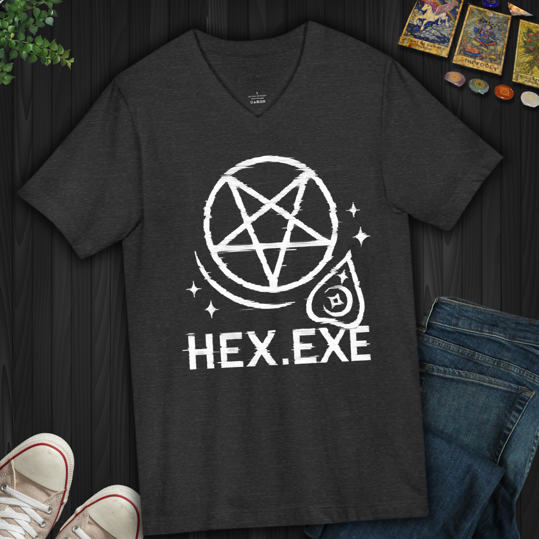 Hex.Exe- V-Neck