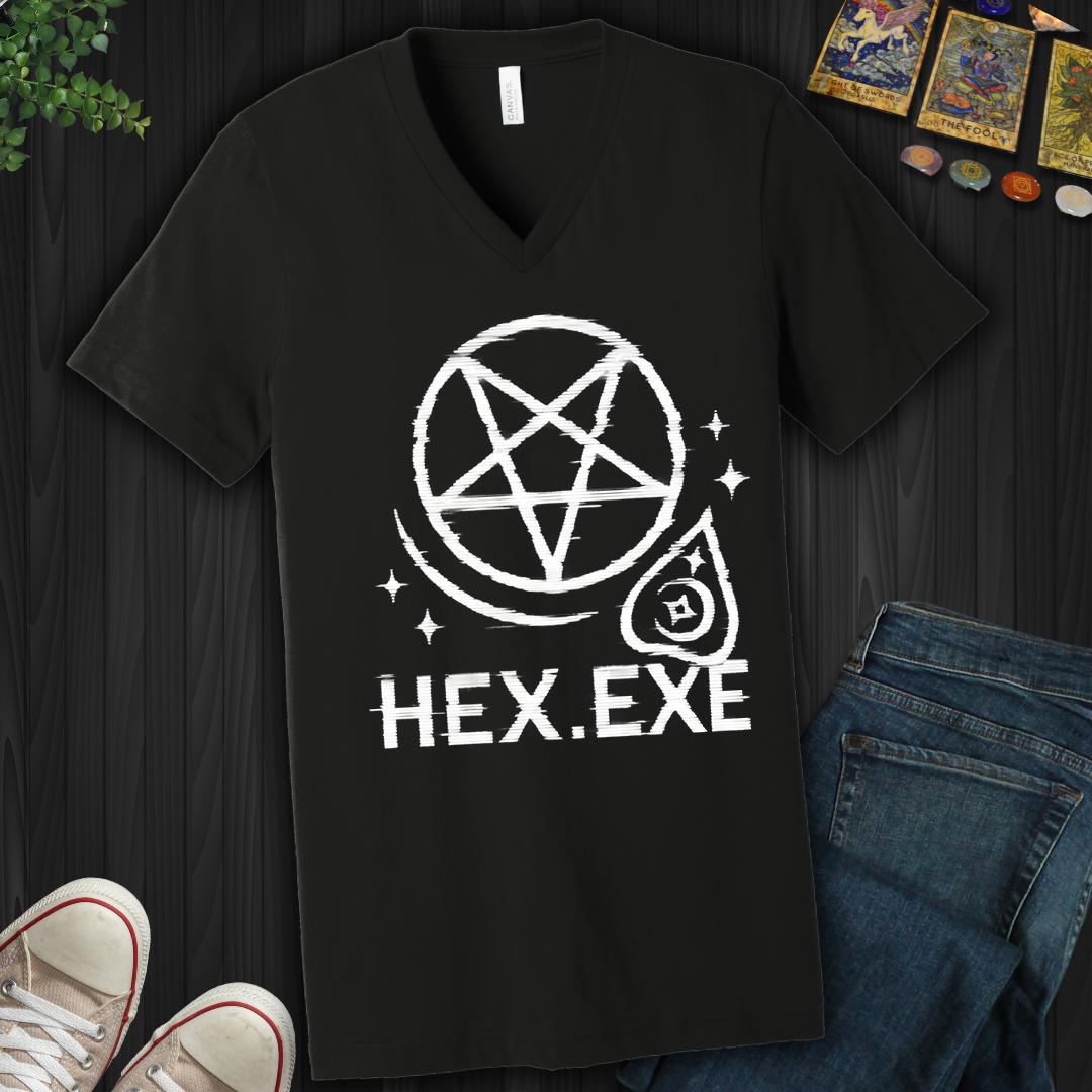 Hex.Exe- V-Neck