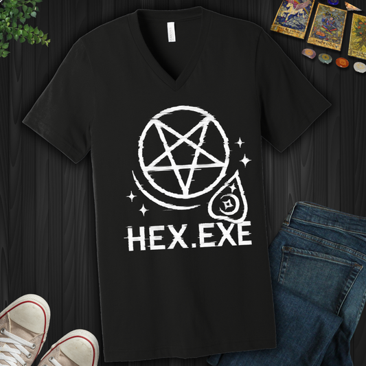 Hex.Exe- V-Neck