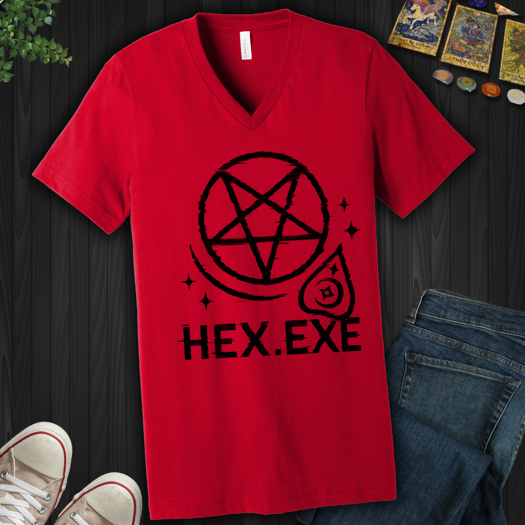 Hex.Exe- V-Neck