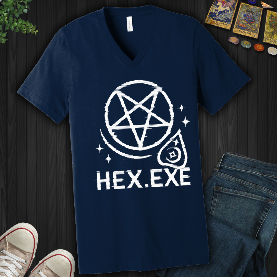 Hex.Exe- V-Neck