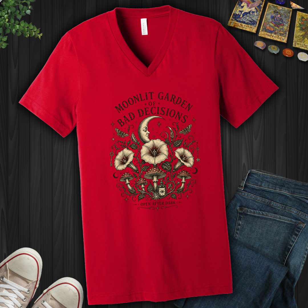 Moonlit Garden- V-Neck