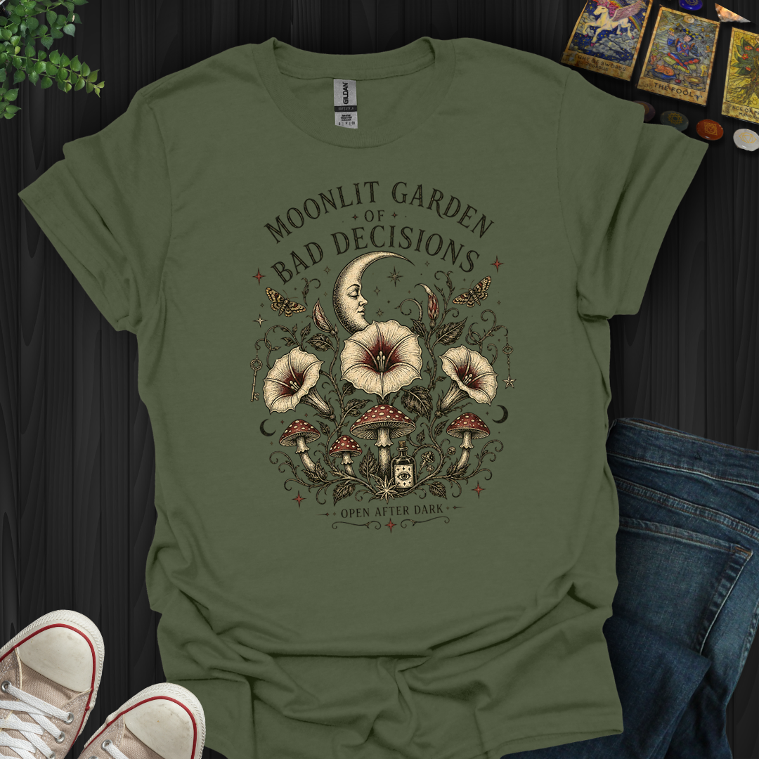 Moonlit Garden- T-Shirt
