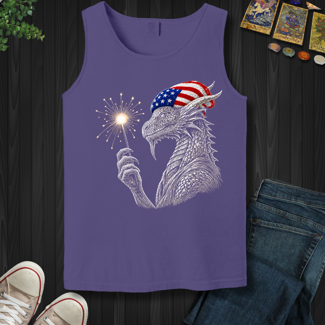 Patriotic Dragon- Tank Top
