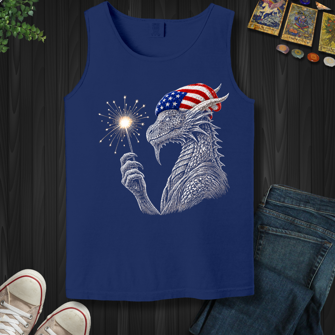 Patriotic Dragon- Tank Top