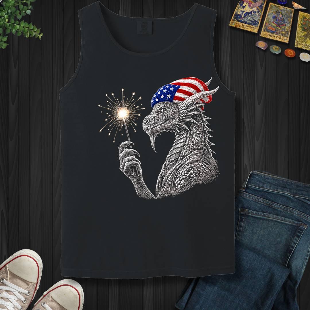 Patriotic Dragon- Tank Top