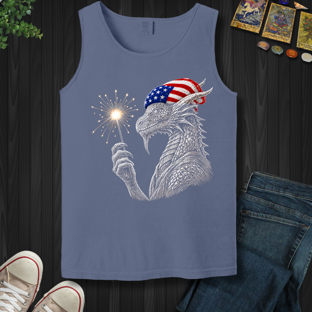 Patriotic Dragon- Tank Top
