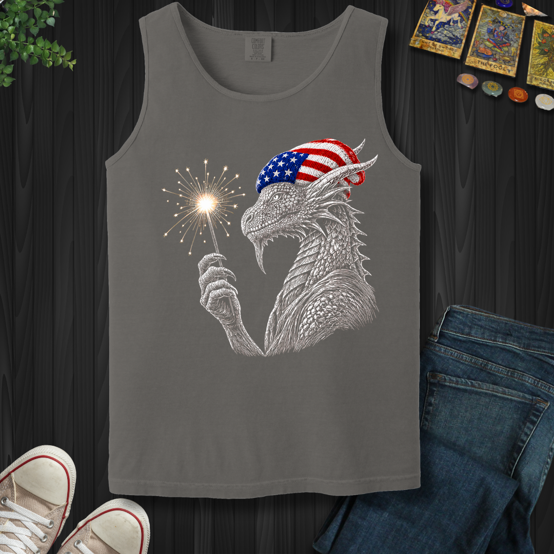 Patriotic Dragon- Tank Top