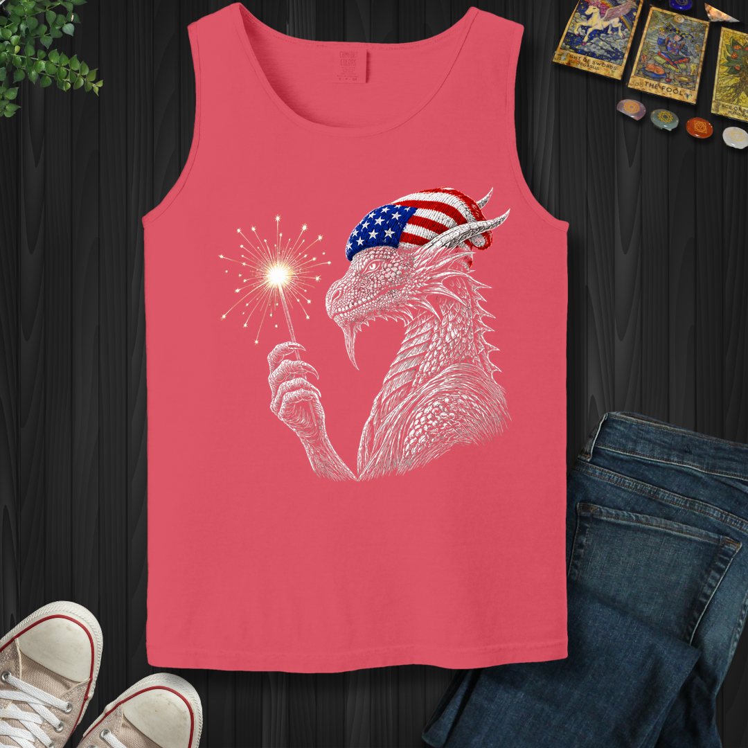 Patriotic Dragon- Tank Top