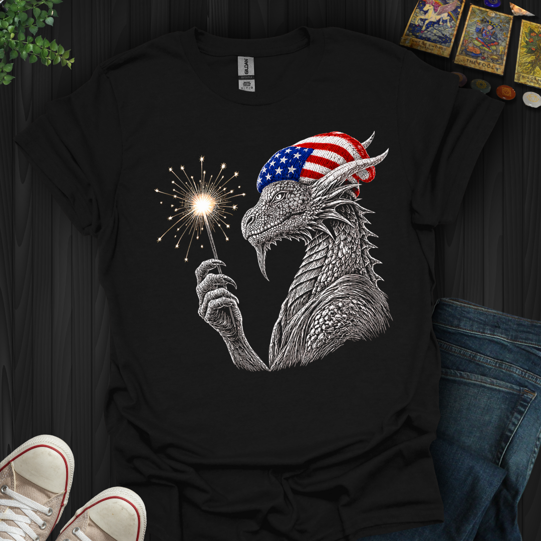 Patriotic Dragon- T-Shirt