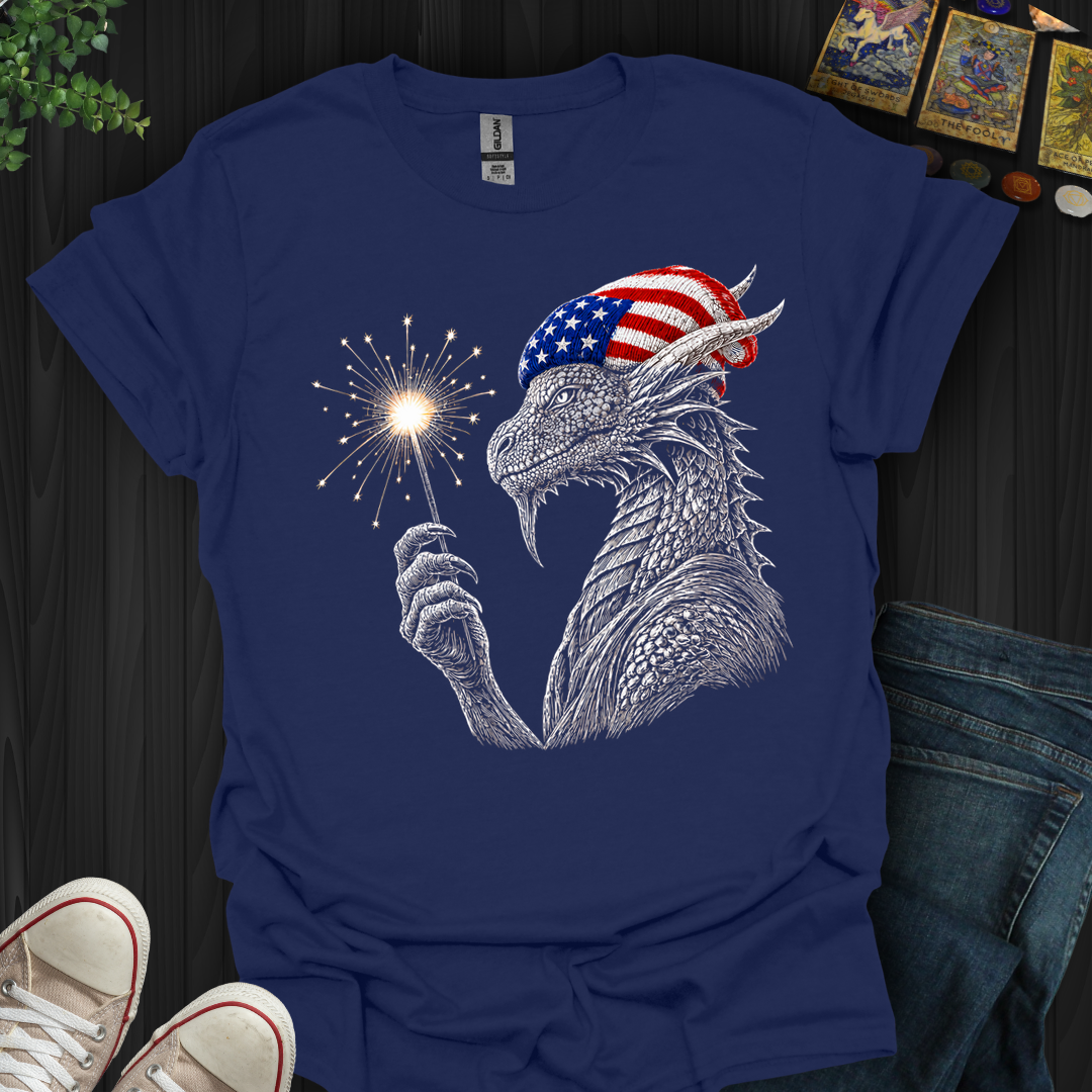 Patriotic Dragon- T-Shirt