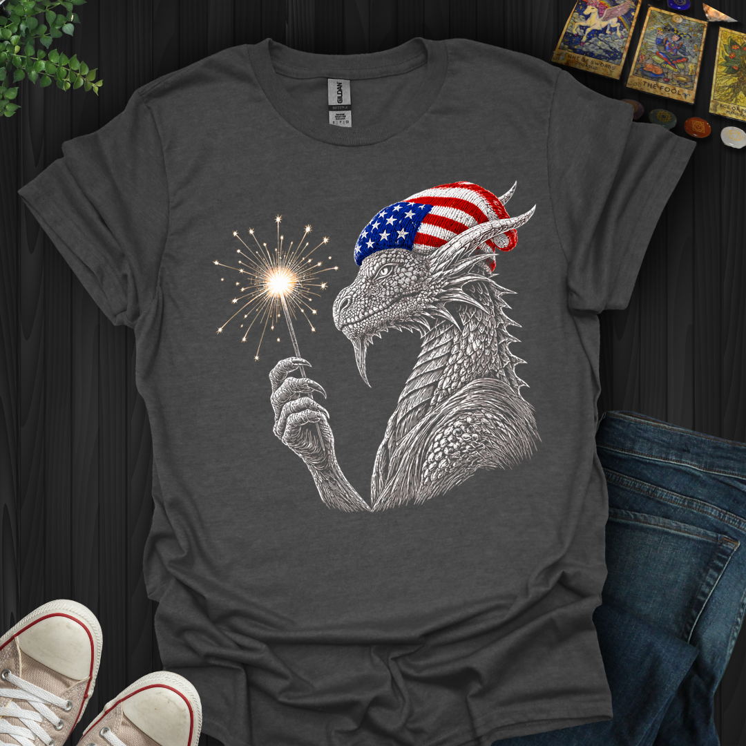 Patriotic Dragon- T-Shirt