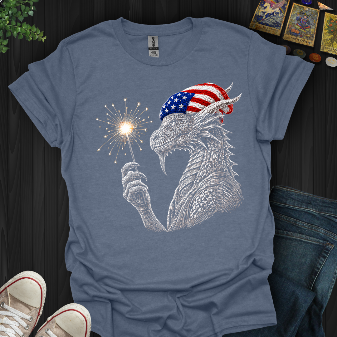 Patriotic Dragon- T-Shirt