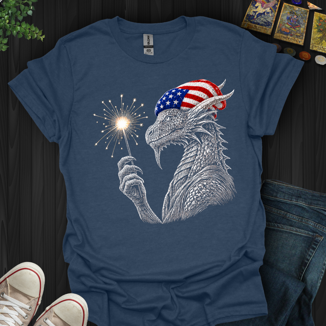 Patriotic Dragon- T-Shirt