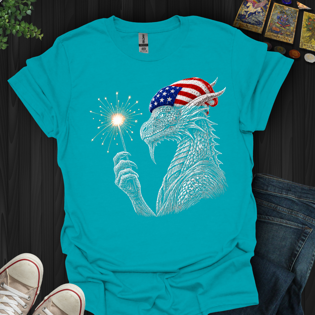 Patriotic Dragon- T-Shirt