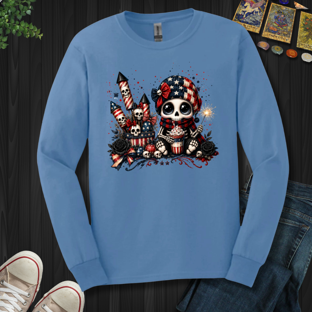Dead Cute For The Fireworks- Long Sleeve
