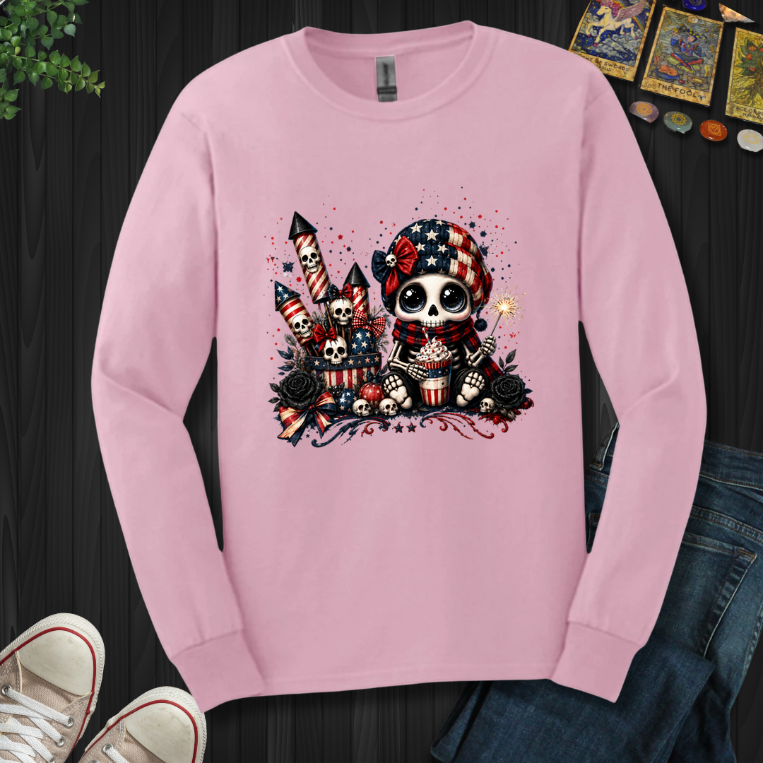 Dead Cute For The Fireworks- Long Sleeve