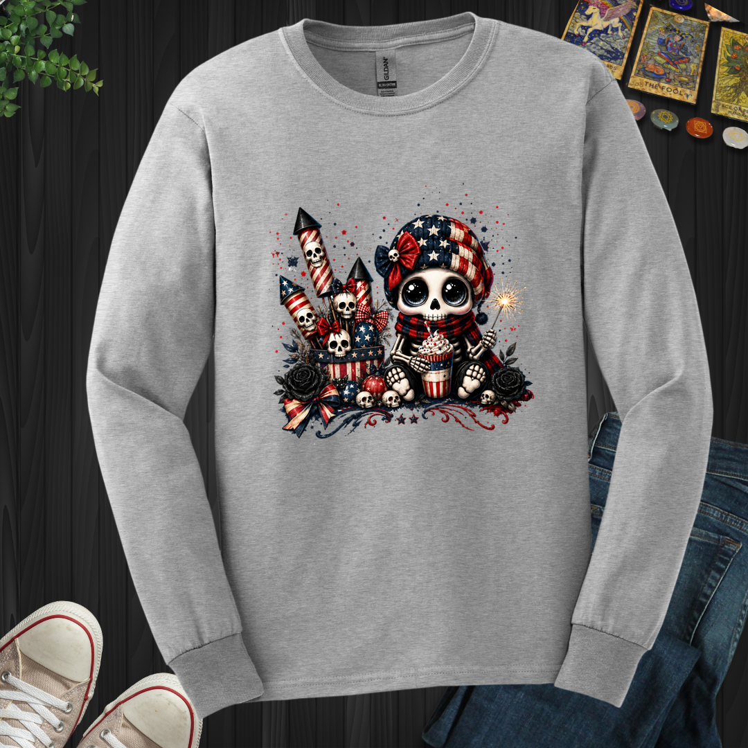Dead Cute For The Fireworks- Long Sleeve