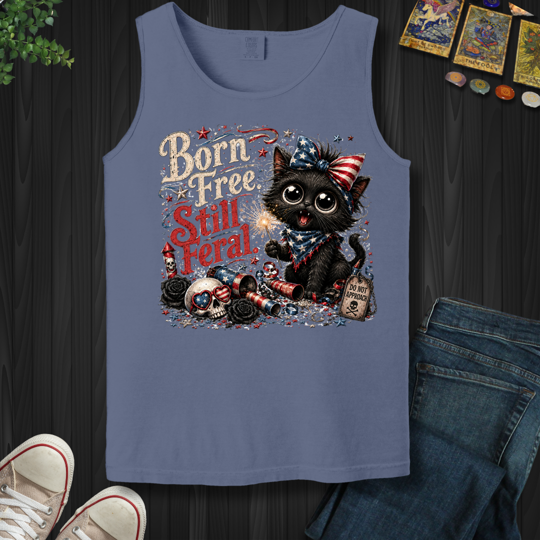 Born Free, Still Feral- Tank Top