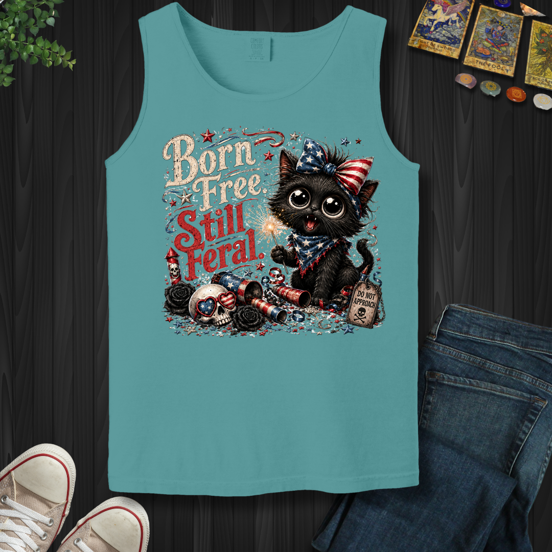 Born Free, Still Feral- Tank Top