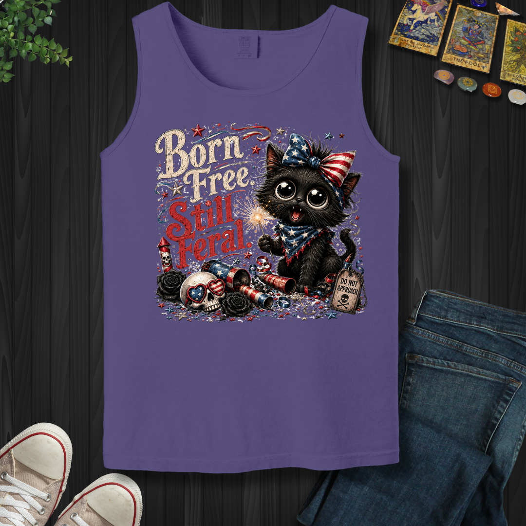 Born Free, Still Feral- Tank Top