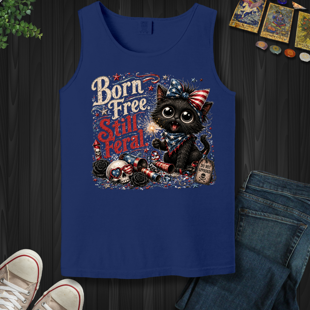 Born Free, Still Feral- Tank Top