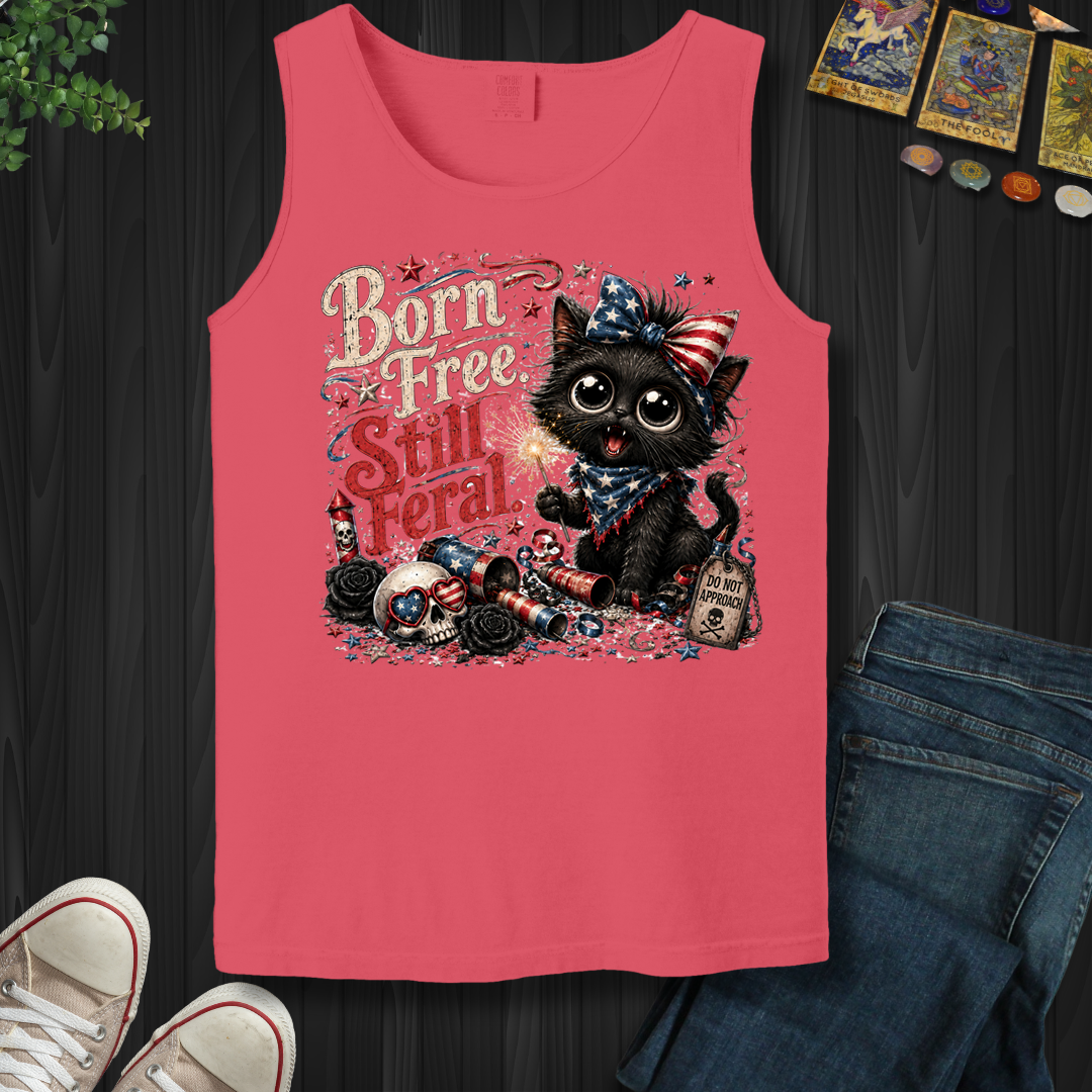 Born Free, Still Feral- Tank Top