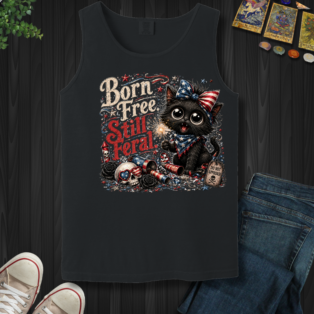 Born Free, Still Feral- Tank Top