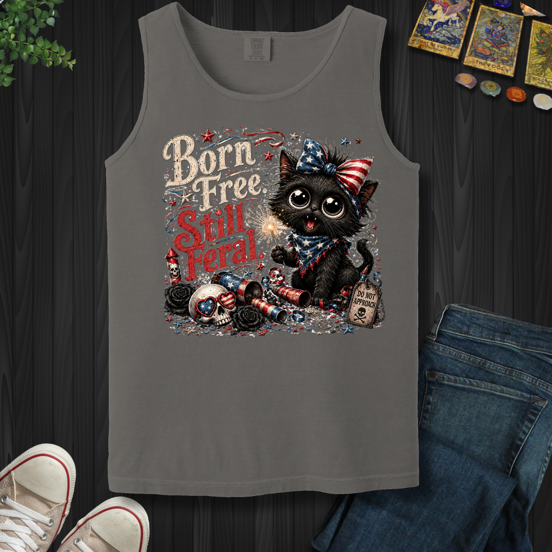 Born Free, Still Feral- Tank Top