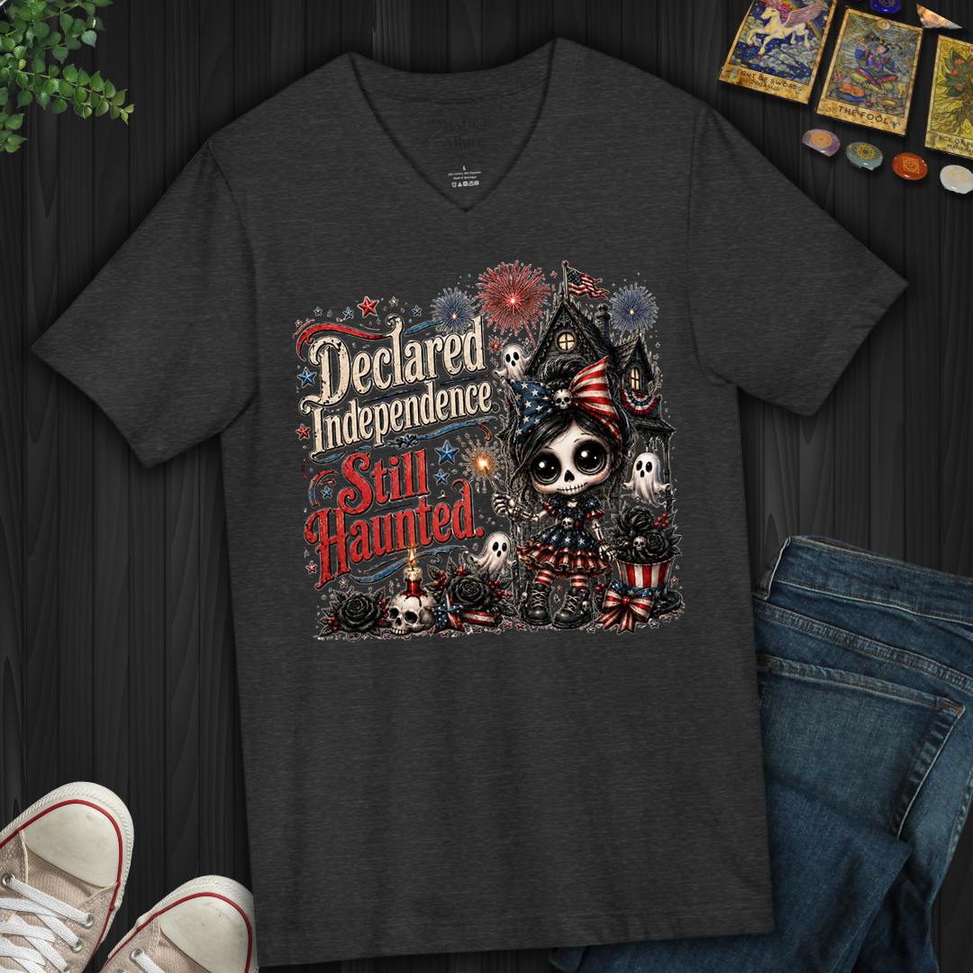 Declared Independent, Still Haunted- V-Neck