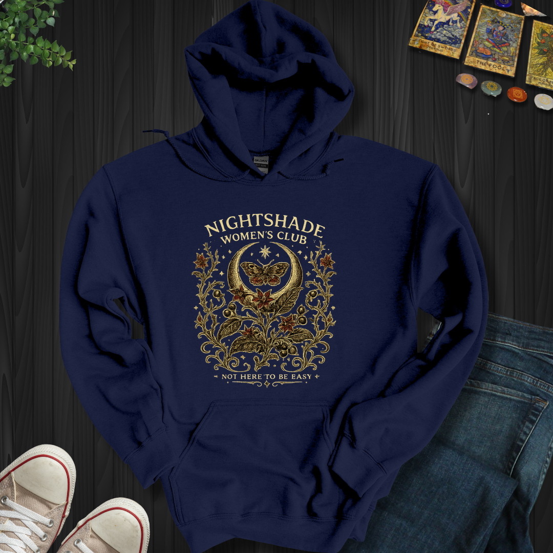 Nightshade Women's Club- Hooded Sweatshirt