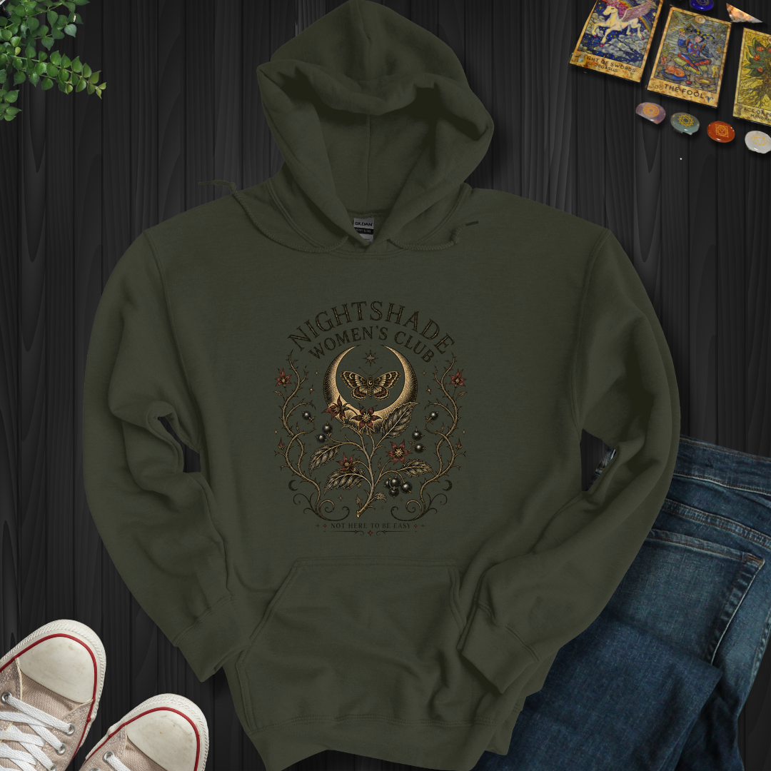 Nightshade Women's Club- Hooded Sweatshirt