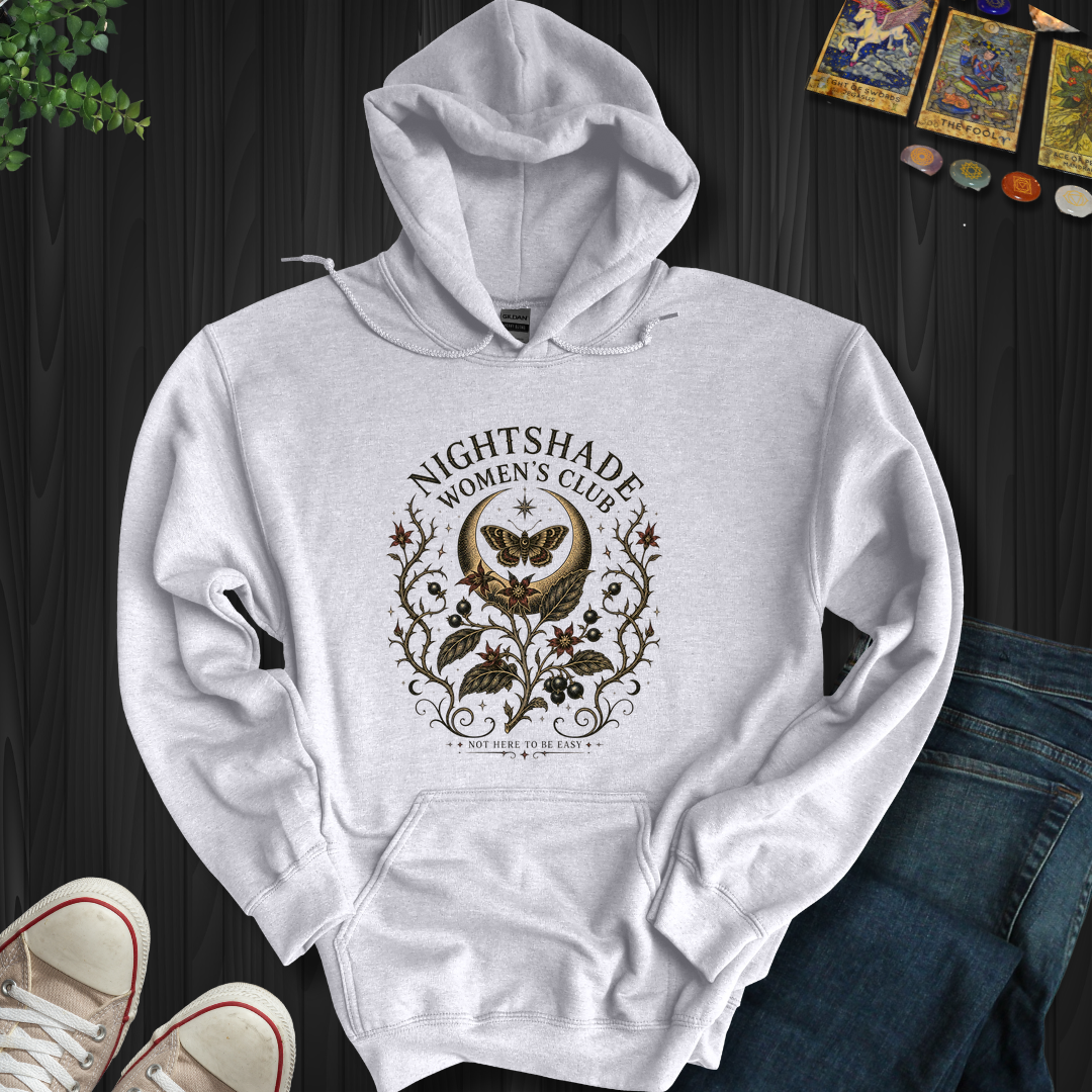 Nightshade Women's Club- Hooded Sweatshirt